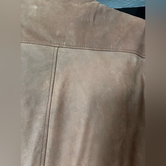 Vintage Brown Leather Jacket - Picture 9 of 11